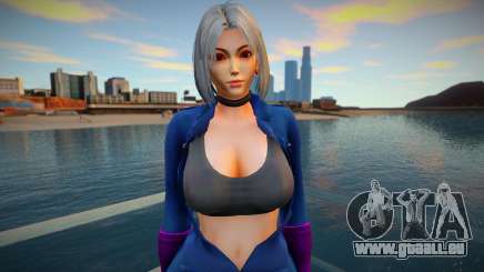 KOF Soldier Girl Different - Blue 4 pour GTA San Andreas