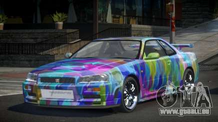 Nissan Skyline R34 BS Qz S4 für GTA 4