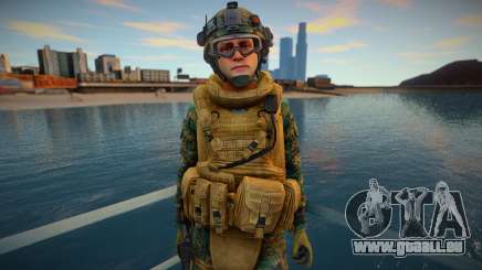 Call Of Duty Modern Warfare - Woodland Marines 6 pour GTA San Andreas