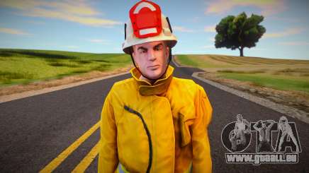Fire brigade worker für GTA San Andreas