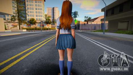 Taki Summer School Uniform Suit für GTA San Andreas