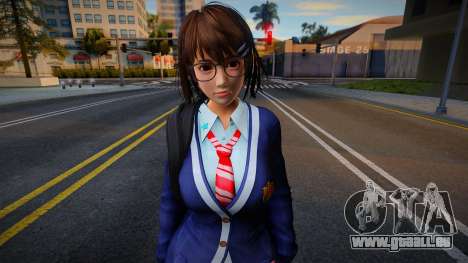 DOAXVV Tsukushi - Autumn School Wear 2 pour GTA San Andreas