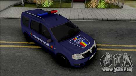 Dacia Logan MCV 2010 Politia Locala für GTA San Andreas