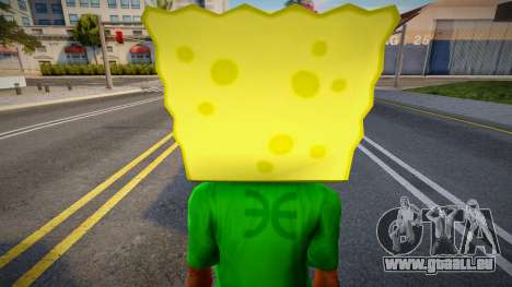Spongebob Mask pour GTA San Andreas
