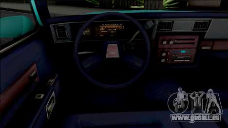 Chevrolet Caprice 1987 (2 Doors) pour GTA San Andreas