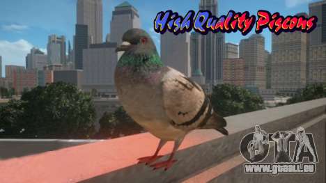 High Quality Pigeons pour GTA 4