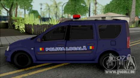 Dacia Logan MCV 2010 Politia Locala für GTA San Andreas