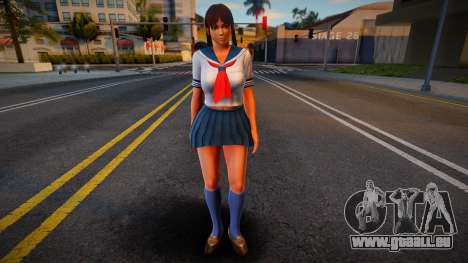 DOA Ayame Summer School Uniform Suit (normal) für GTA San Andreas