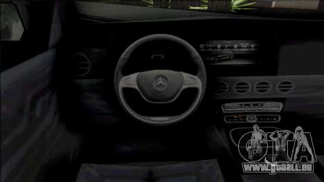 Mercedes-Benz S-Class AMG 2014 Lowpoly für GTA San Andreas