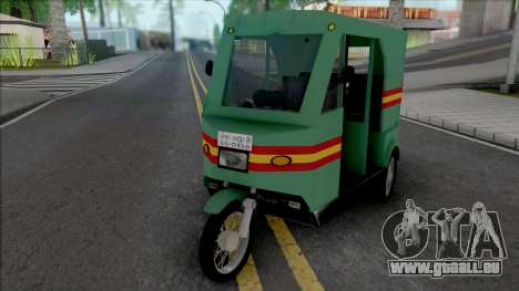 Honda CD80 Mishuk Rickshaw [IVF] für GTA San Andreas