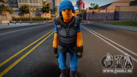 Toon Soldiers (Blue) pour GTA San Andreas