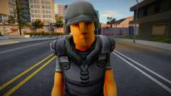 Toon Soldiers (Grey) pour GTA San Andreas