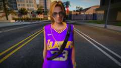 Tina Armstrong Fashion Lakers Ourstorys Jersey 3 für GTA San Andreas