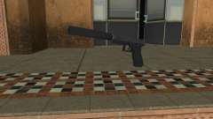 Glock 17 Silenced pour GTA Vice City