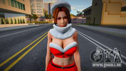Mai Shiranui Berry Burberry Christmas Special 2 pour GTA San Andreas