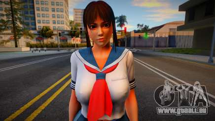 DOA Ayame Summer School Uniform Suit (normal) pour GTA San Andreas