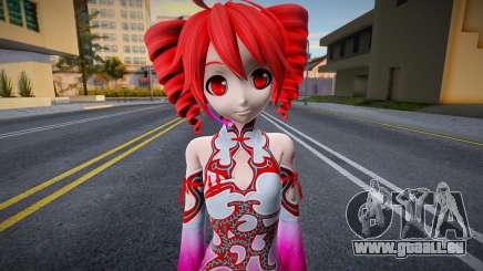 Project Diva FT Kasane Teto Emerald Skin pour GTA San Andreas