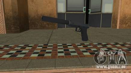 Glock 17 Silenced pour GTA Vice City