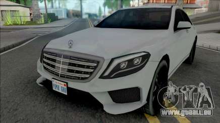 Mercedes-Benz S-Class AMG 2014 Lowpoly pour GTA San Andreas