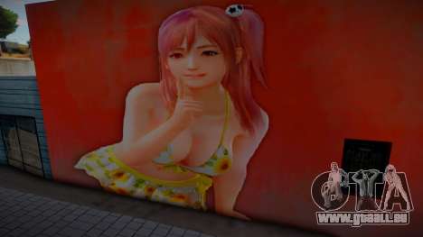 Honoka Mural pour GTA San Andreas