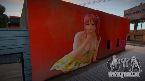 Honoka Mural pour GTA San Andreas