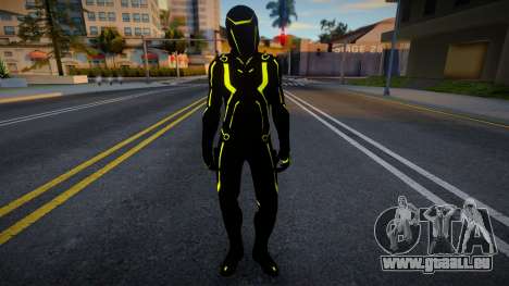 Tron Legacy Player - Yellow für GTA San Andreas