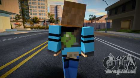 Rebel - Half-Life 2 from Minecraft 3 pour GTA San Andreas