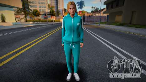 DOA Tina Armstrong Fashion Casual Squid Game N16 für GTA San Andreas