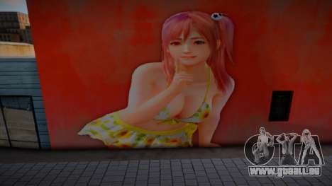 Honoka Mural für GTA San Andreas