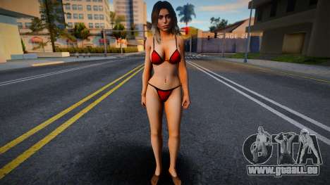 Lara Croft Fashion Casual - Normal Bikini v3 pour GTA San Andreas