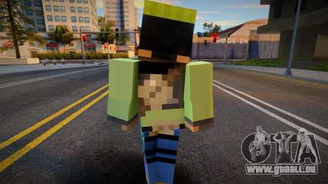 Rebel - Half-Life 2 from Minecraft 6 für GTA San Andreas