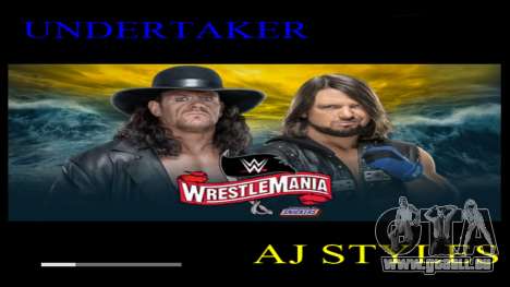 WWE Wrestlemania 2020 Loadscreen pour GTA San Andreas