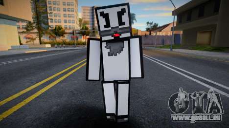 Dmitri - Stickmin Skin from Minecraft v2 pour GTA San Andreas