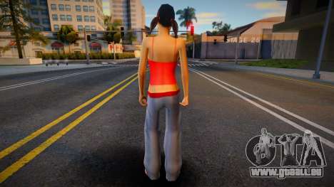 CJ Girlfriends Barefeet - nurgrl3 für GTA San Andreas