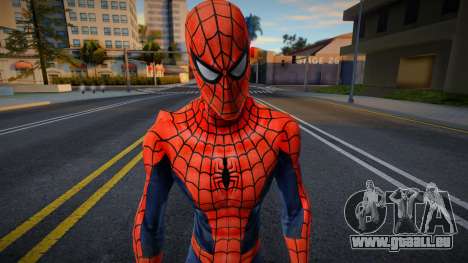 Spiderman Web Of Shadows - Red and Blue suit für GTA San Andreas