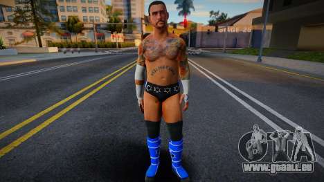 CM Punk blue suit für GTA San Andreas