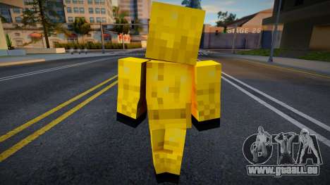 Minecraft Squid Game - Square Guard 1 pour GTA San Andreas