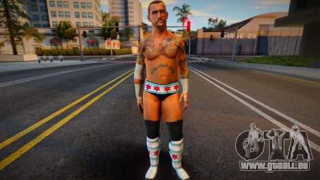 Cm Punk WWE13 pour GTA San Andreas