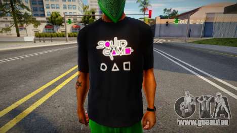 Squid Game T-Shirt für GTA San Andreas