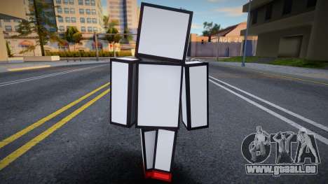 Charles - Stickmin Skin from Minecraft pour GTA San Andreas