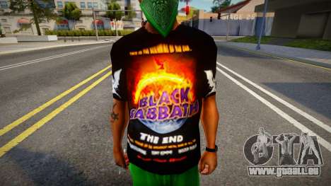 Shirt Black Sabbath pour GTA San Andreas