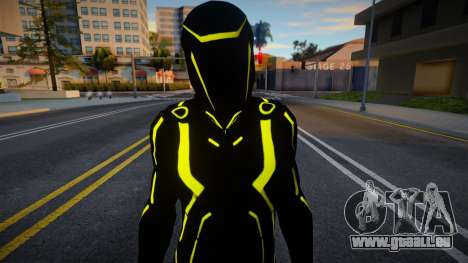 Tron Legacy Player - Yellow für GTA San Andreas