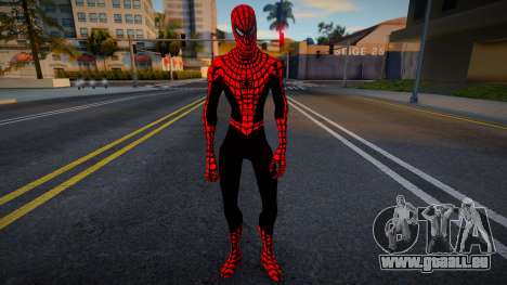 Spiderman Web Of Shadows - Red Crystal Suit für GTA San Andreas