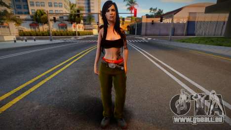 Gangsta girl skin pour GTA San Andreas