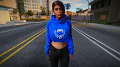 Lara Croft Fashion Casual - Los Santos Tuners 1 für GTA San Andreas