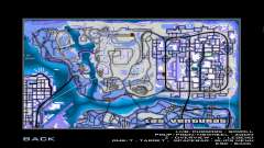 Blue map pour GTA San Andreas