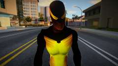 Spiderman Web Of Shadows - Black Fire Suit für GTA San Andreas