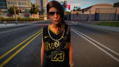 Lara Croft Fashion Casual - Los Angeles Lakers 3 für GTA San Andreas