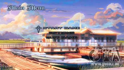 Menu de fond d’été pour GTA San Andreas