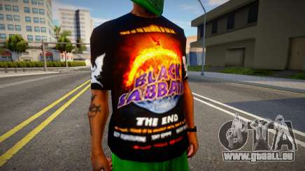 Shirt Black Sabbath für GTA San Andreas